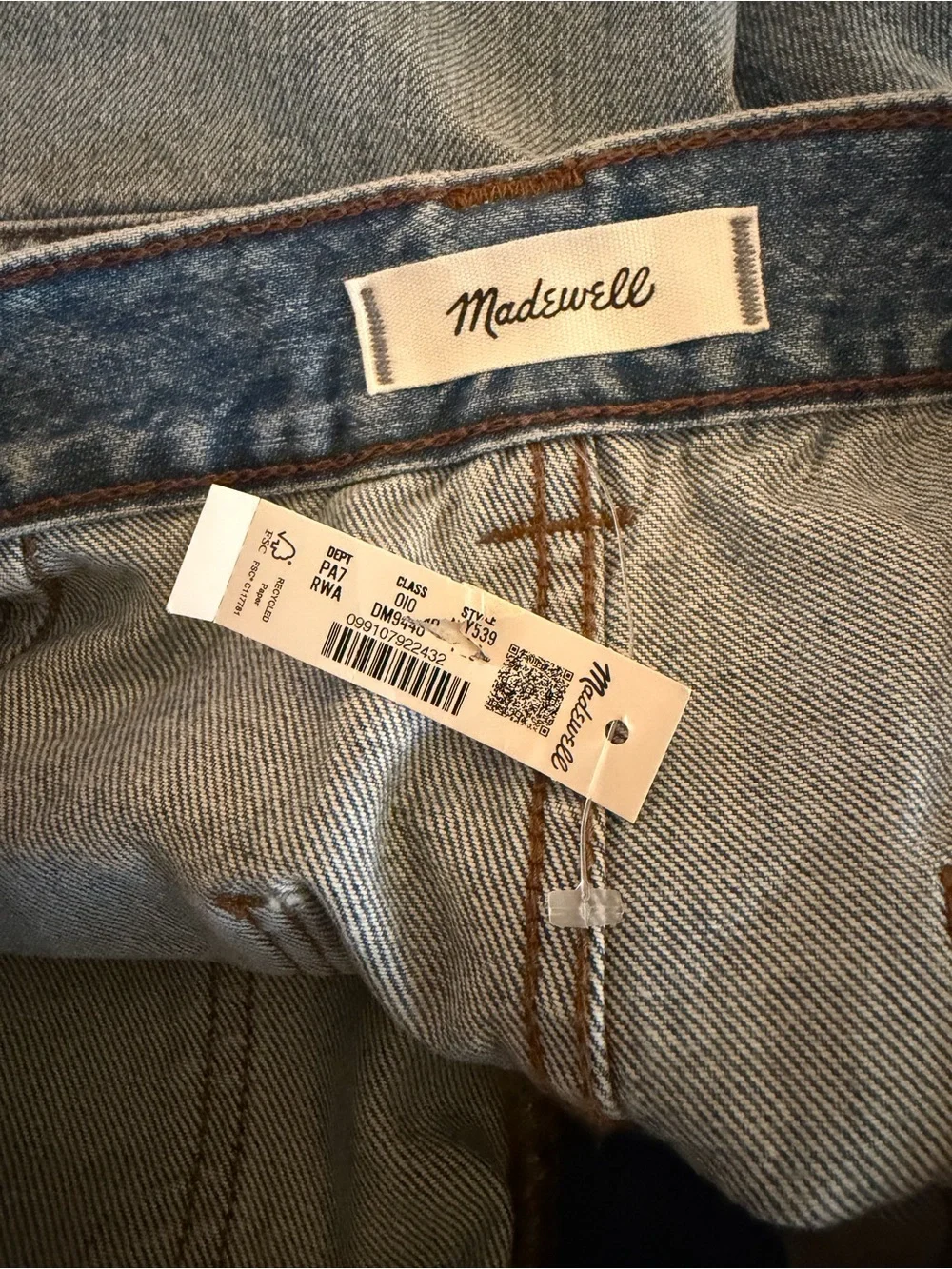 MADEWELL SIZE 26P The Balloon Jean NY539 $148 - Picture 7 of 8